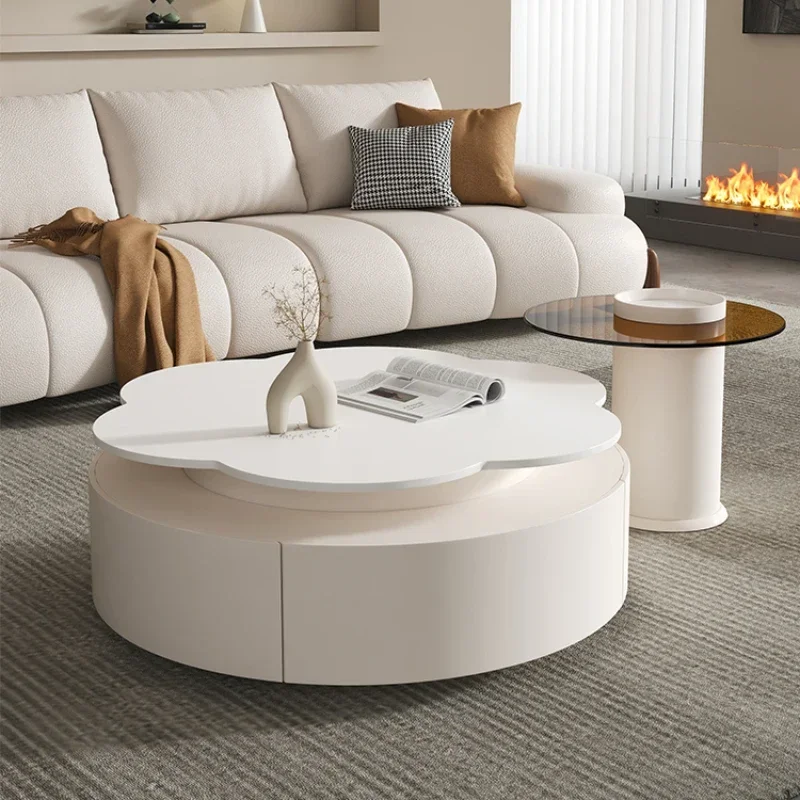 

Designer Luxury Coffee Tables Bedroom Center Round Breakfast Antique Tables Unique Modern Mesa Auxiliar Salon Home Furnitures