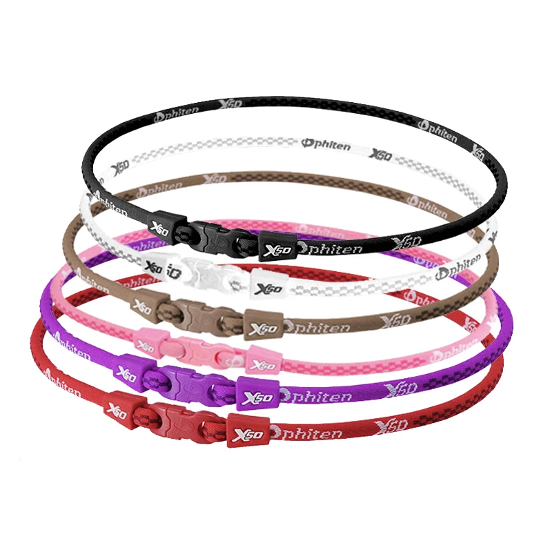

MADE IN JAPAN Phiten Sports TITANIUM NECKLACE X50 HYBRID Sports Care RAKUWA Support Fitness Protector