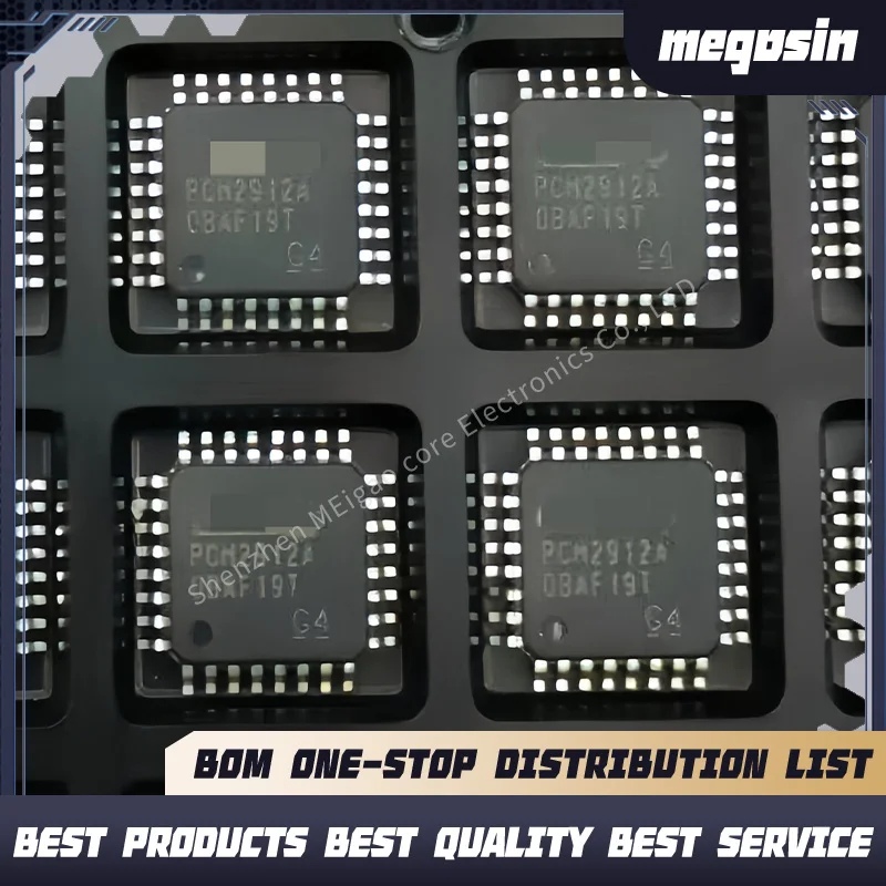 1PCS/LOT PCM2912APJTR PCM2912A QFP32 Audio codec chips in stock