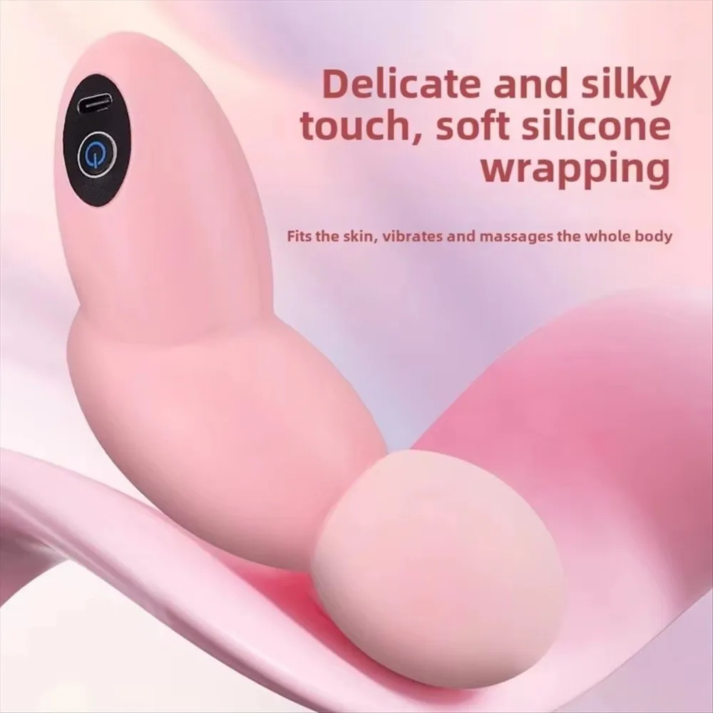 휴대용 1200mAh 근육 마사지기 전기 진동 마사지 기계 6단계 근육 이완 피트니스 마사지기