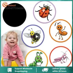 Waterproof Energetic Kid-friendly Strengthening Hygiene Durable Material Innovative Design Durable Toilet Sticker Color Changes