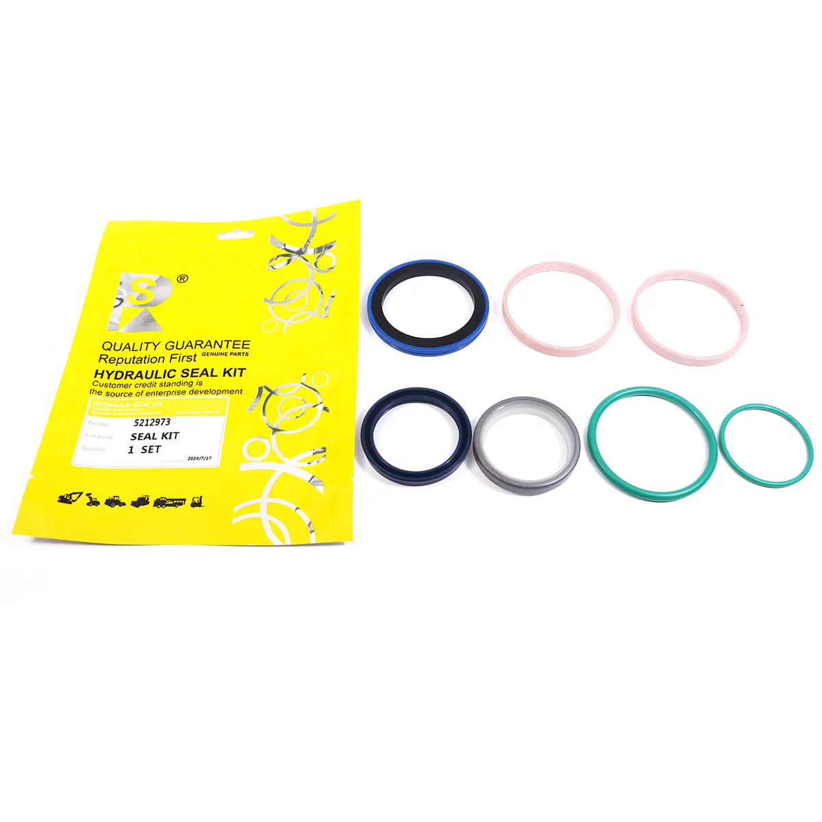 Standard Size Kit 521-2973 5212973 EXCAVATOR SEAL KIT   416F 420F 422F 428E 430F 432F CONSTRUCTION MACHINERY PARTS