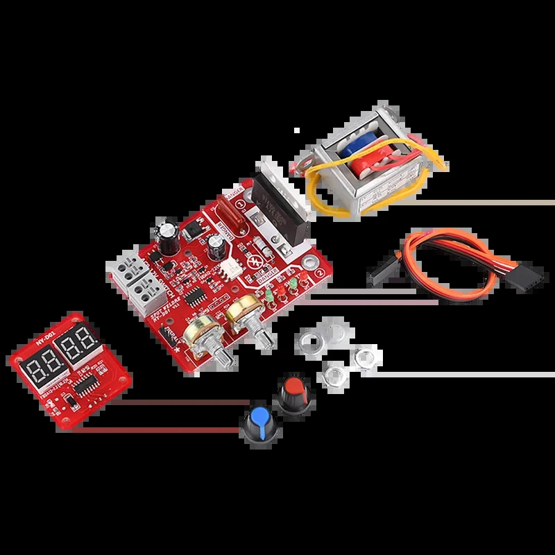 NY-D01 Single Pulse Spot Welding Machine Time Current Control Board 100A Suitable for Home Appliance Manufacturing, etc
