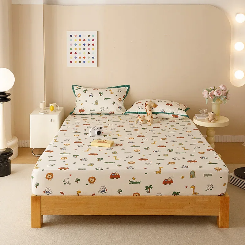 Class A 60 long-staple cotton pure cotton mattress children's bedspread, student dormitory single cartoon fashionable mattress