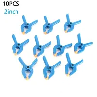 Durable Hot Sale New Practical Useful Spring Clamps 10pcs 2 Inch Heavy-duty Jaw Opening Nylon Grip Woodworking