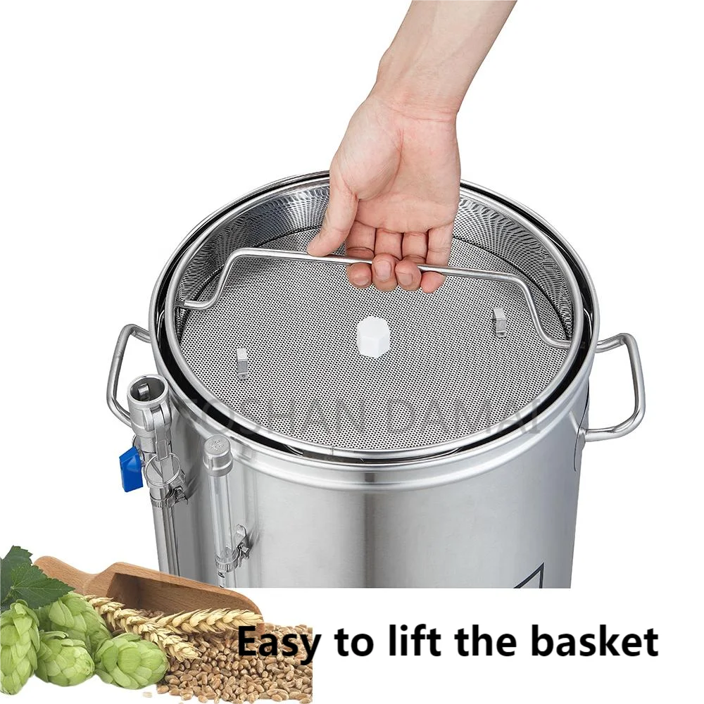 35 45 65 75L Homebrew Electric Brewing System All In One Microbrewery Home Beer Brewery Maker Equipment