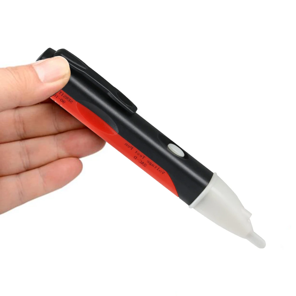 LED Light Electric Sensor Tester Pen Alarm Power Outlet Voltage Meter Detector