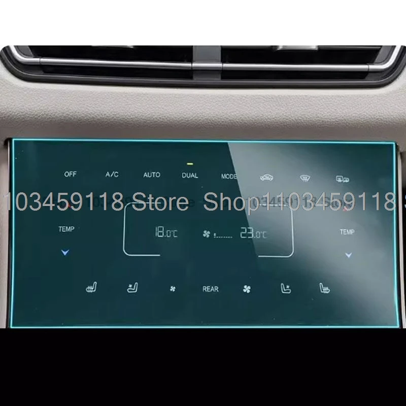 TPU protective film For Dongfeng Scenery ix7 2020-2023 Car air-conditioning film LCD screen  Anti-scratch Film Interior fitting