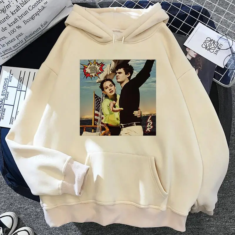 2023 Lana Del Rey Hoodie Men's Hoodie Fashion Hip Hop Sweatshirt Boys and Girls' Coat Lana DelRey Hoodie Men's Casual Clothing