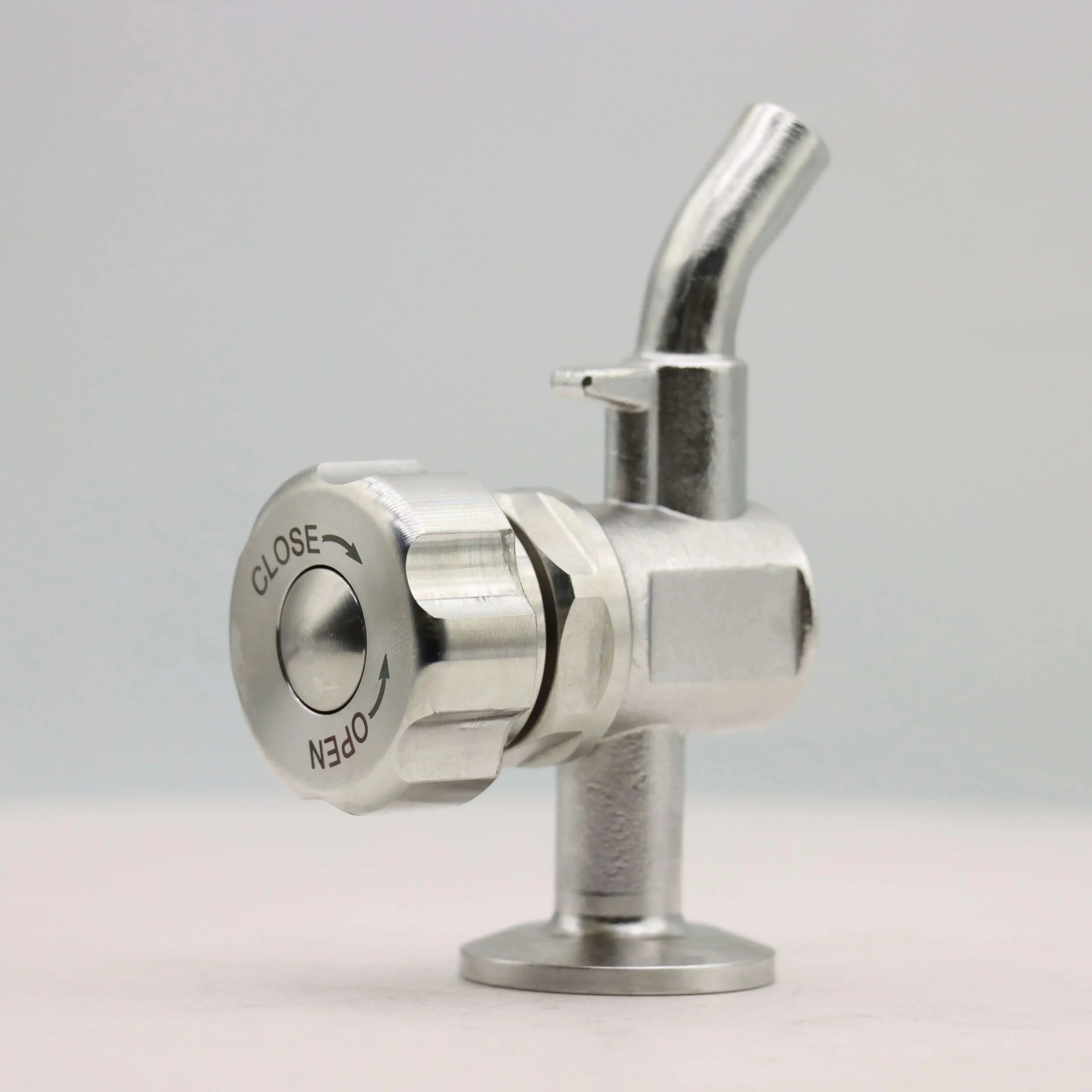 Hot SalesAseptic Stainless Steel Sanitary Tri Clamp Beer Brewing Sampling Valve