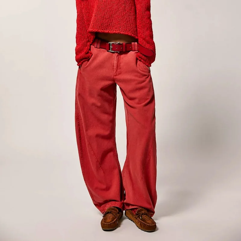 Vrouwen Y2k Baggy Mid Taille Jeans Wijde Pijpen Losse Boyfriend Denim Broek Rechte Pijpen Cropped Barrel Jeans Casual Kleding