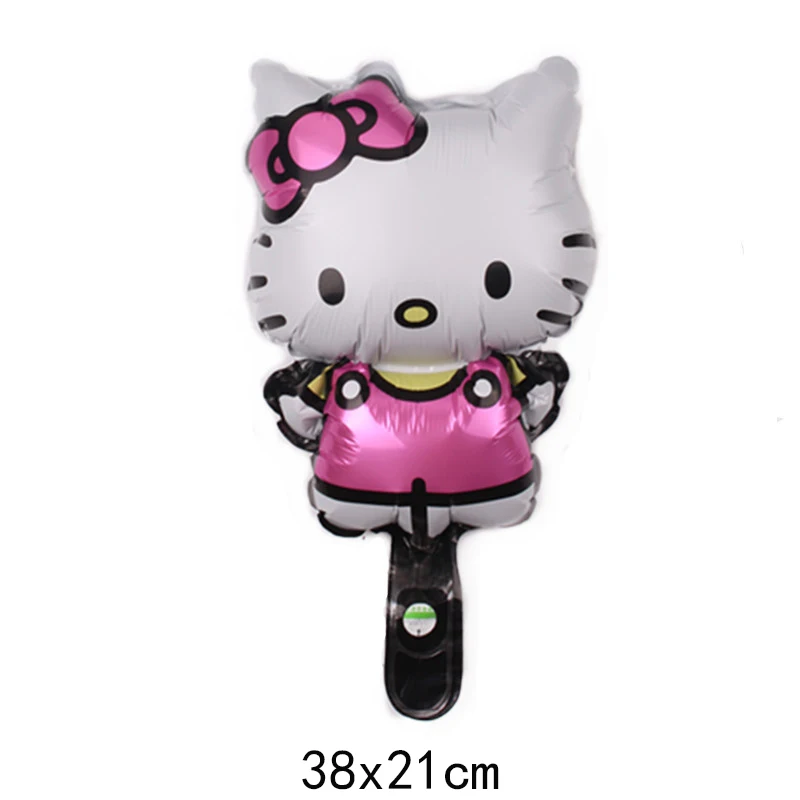 Mini Cartoon Kawaii Hello Kitty Balloon Sanrio Anime Character Modeling Balloon Kids Happy Birthday Party Decoration  Balloon