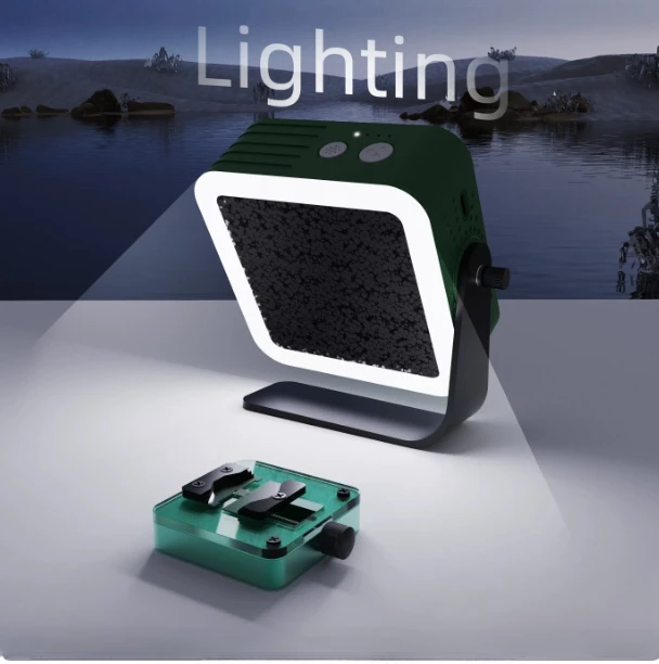 Smoke Exhaust Cooling, Supplementary Light, Mobile Phone Repair, Small Fan, Activated Carbon Filter, Smoke Exhaust