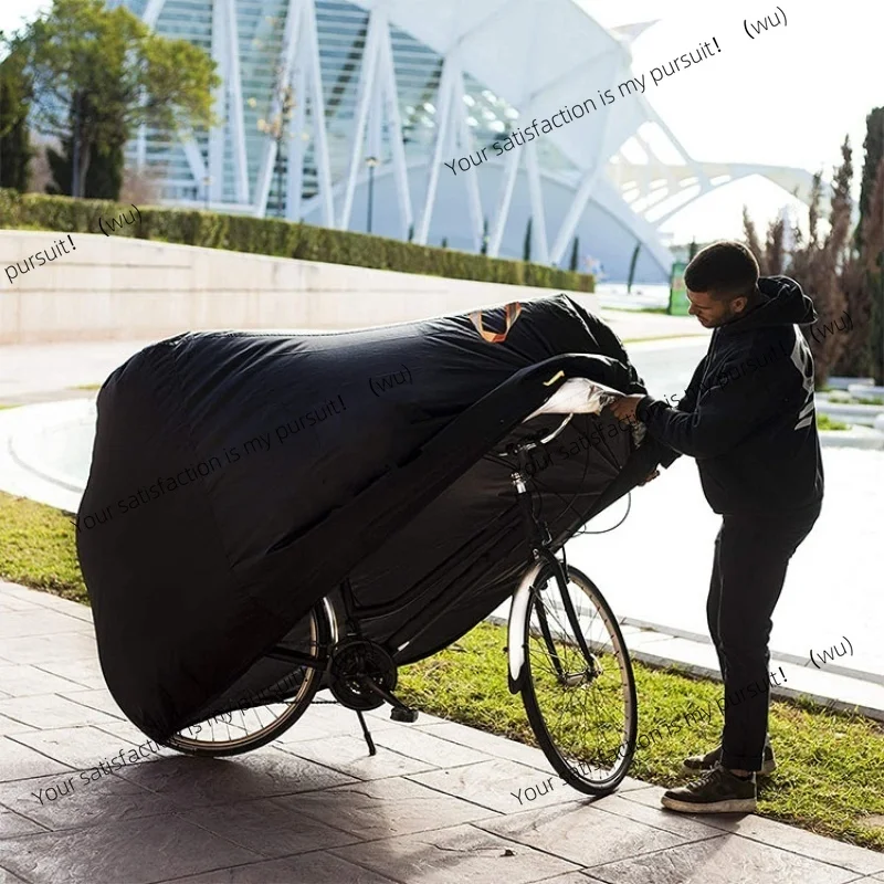 420D Oxford cloth, large, bicycle rain and sun protection cover, easy to store