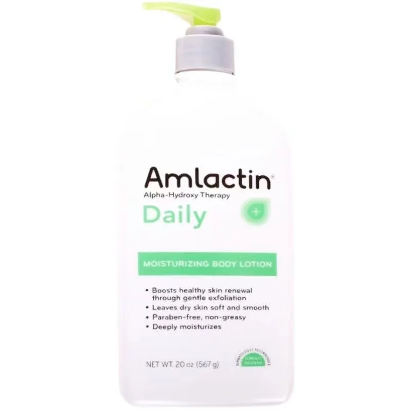 Spot American AmLactin 12% Fruit Acid Body Lotion 567g Moisturizing, Moisturizing, Moisturizing, and Exfoliating Chicken Skin A