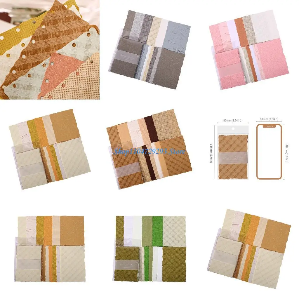 

Y2GD Textured Art Stickers Pack With 12 Unique Designs Decals Pack For Scrapbooking Planners And Craft Enthusiasts