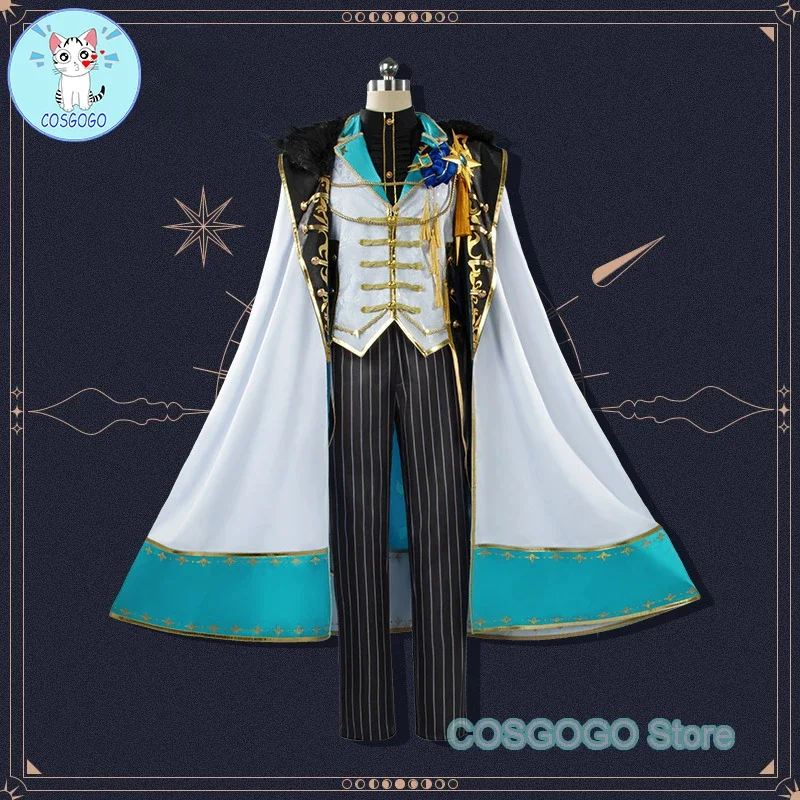 COSGOGO [Customized] Nijisanji Vtuber Kaida Haru Cosplay Costume Halloween Outfits Women New Suit Uniform