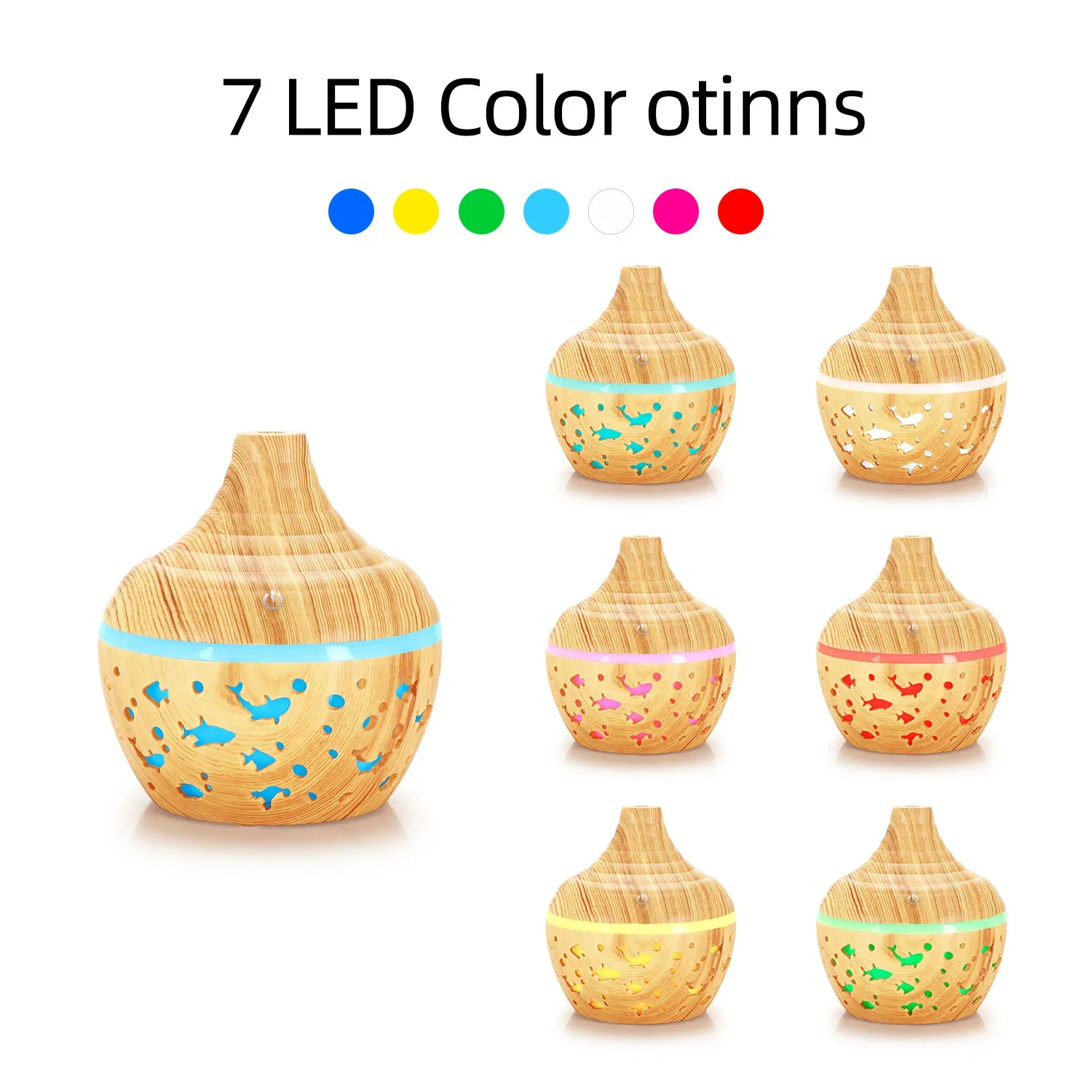 

5 В USB увлажнитель воздуха Звездный увлажнитель воздуха Домашний мини-аппарат для ароматерапии Очиститель деревянного зерна 300 мл ароматерапевтический аппарат