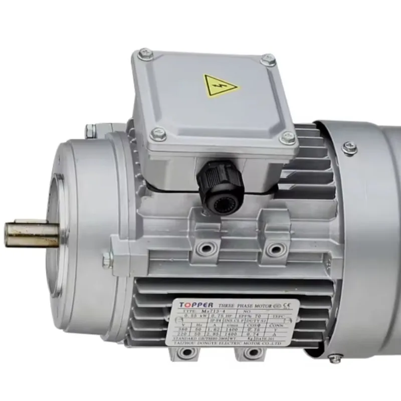 TOPPER YE3-112M-2-4kw Three-Phase IE3 Efficiency Asynchronous Cast Iron AC Induction Motor with IP55 Protection