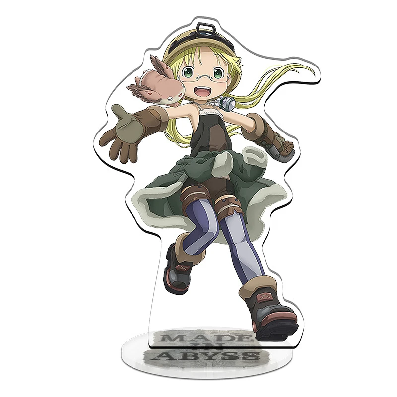 Game Anime Made In Abyss Acrylic Stand Doll Anime Faputa Riko Nanachi Figure Model Plate Toy for Christmas Gifts 15cm