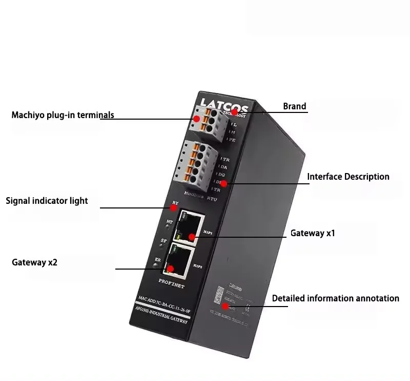 PROFINET protocol conversion MODBUS RTU Lingke Industrial Gateway