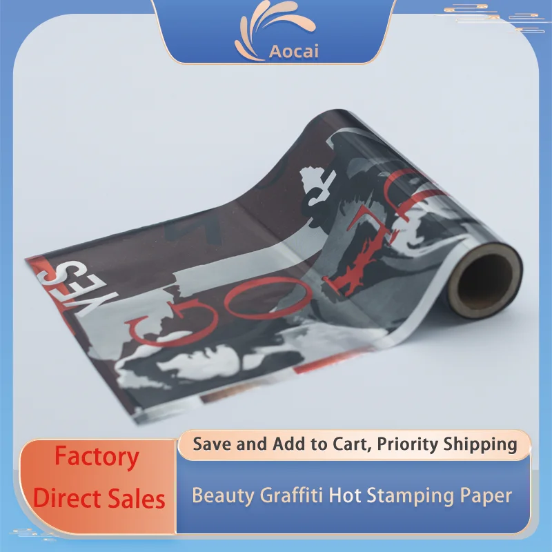 

Graffiti · 7-Color · DIY Masterpiece Creation · Hot Stamping Foil · Sparkling Metallic · Petal Motif