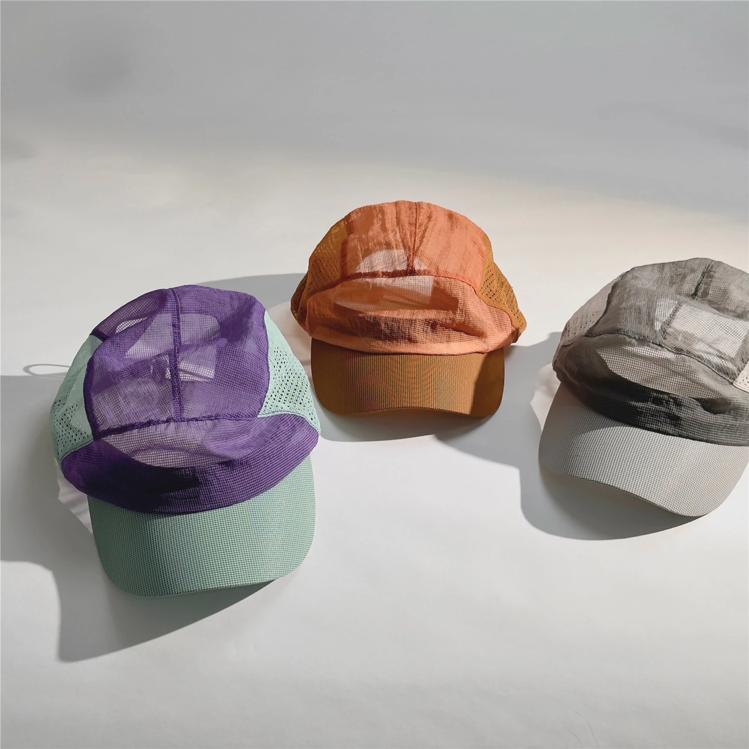 Summer Breathable Mesh Lightweight Quick Dry Baseball Cap for Women Outdoor Sports Sun Hat Face Slimming Dad Hat