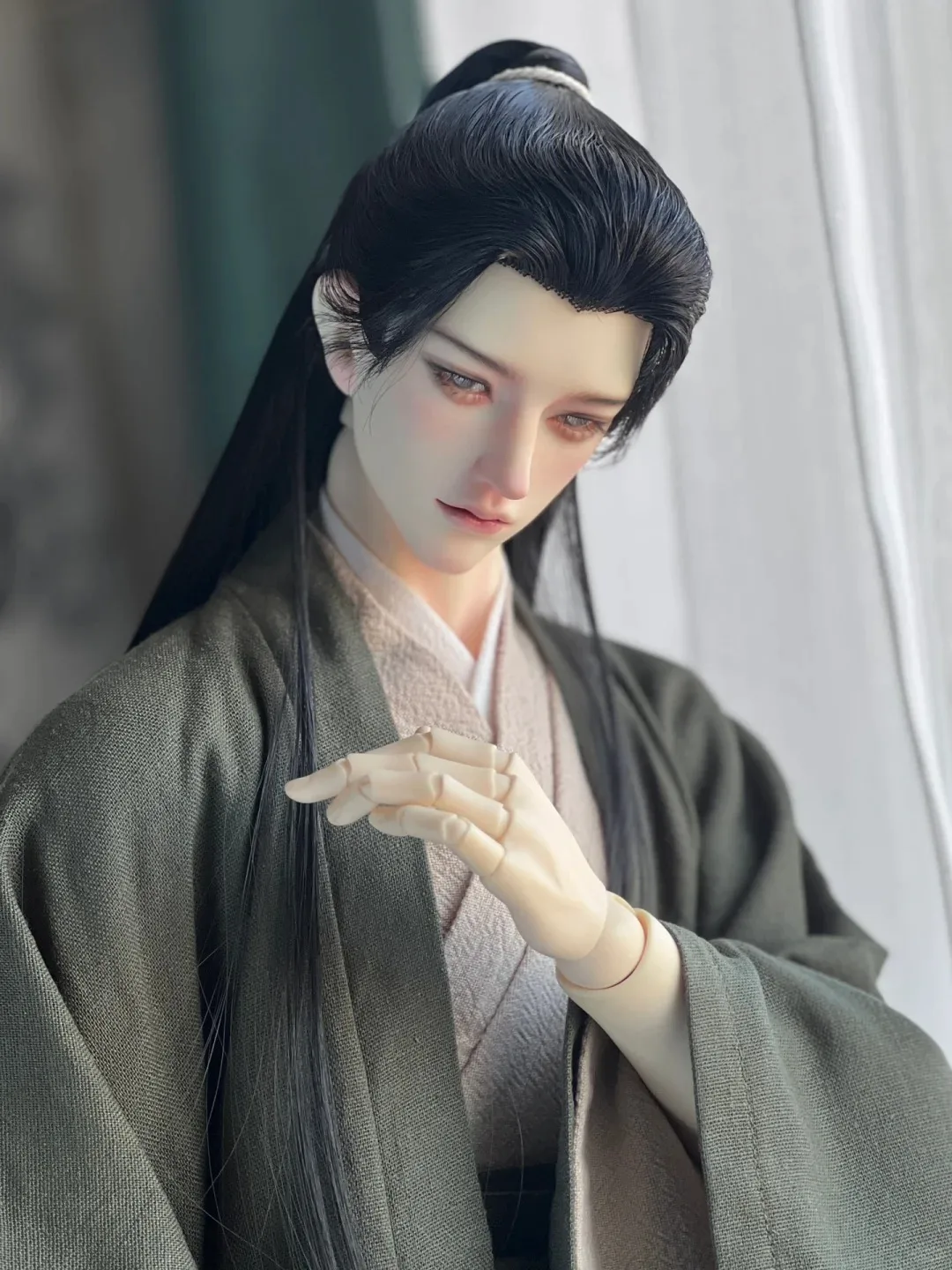 Novas prateleiras 70cm bonecas de brinquedo LED para meninos bjd/sd ai1/3 qualidade globos oculares maquiagem de ponto de resina premium