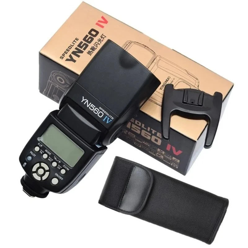 Hot-selling YN560 IV Camera Flash 2.4G Radio Trigger Master Slave 24-105mm Zoom Speedlite