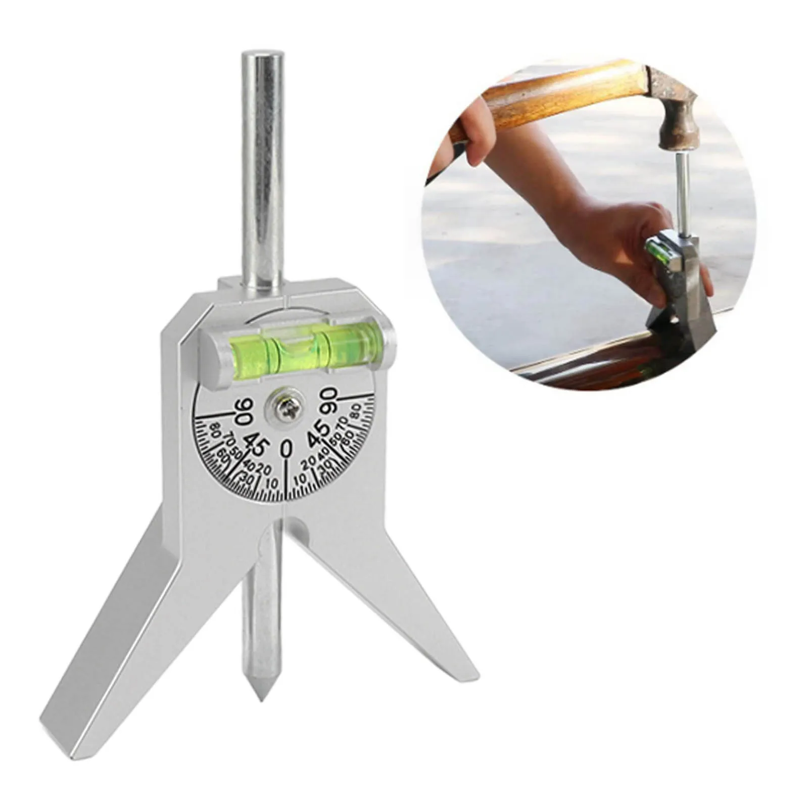 Pipe Marker Centering Tool Carefully Manufactured High Efficiency Portable Pipe Center Finder Lightweight for Gas Pipes