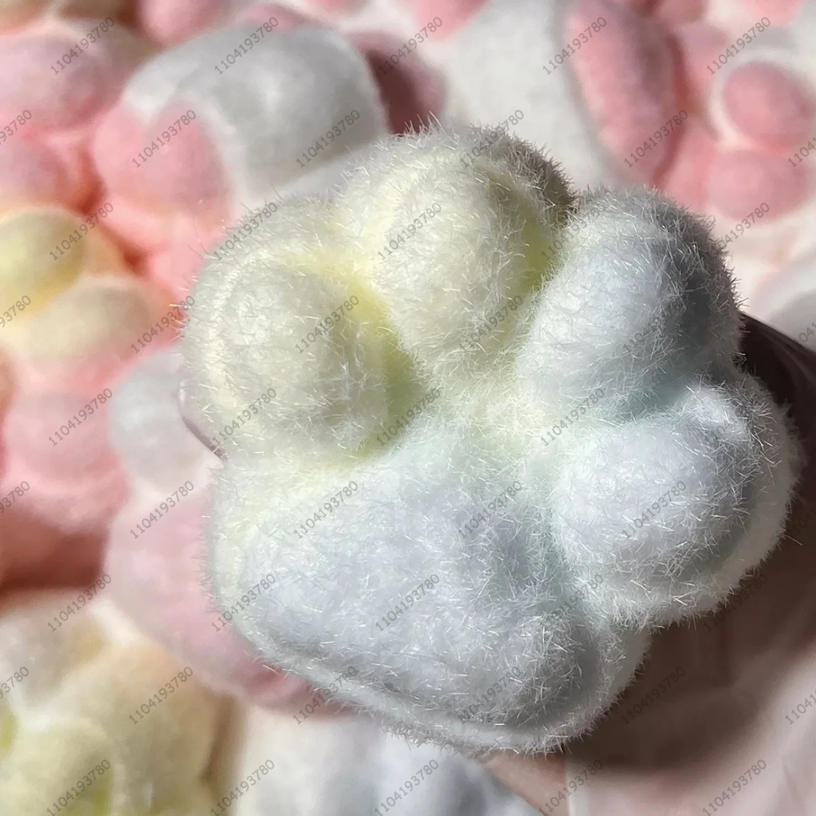 Cat Paw 0.11kg Taba Squishy Silicone Fuzzy Big Cat Foot Squishy Marshmallow Cat Paw Squeeze Toy Anti Stress Release Hand Relax