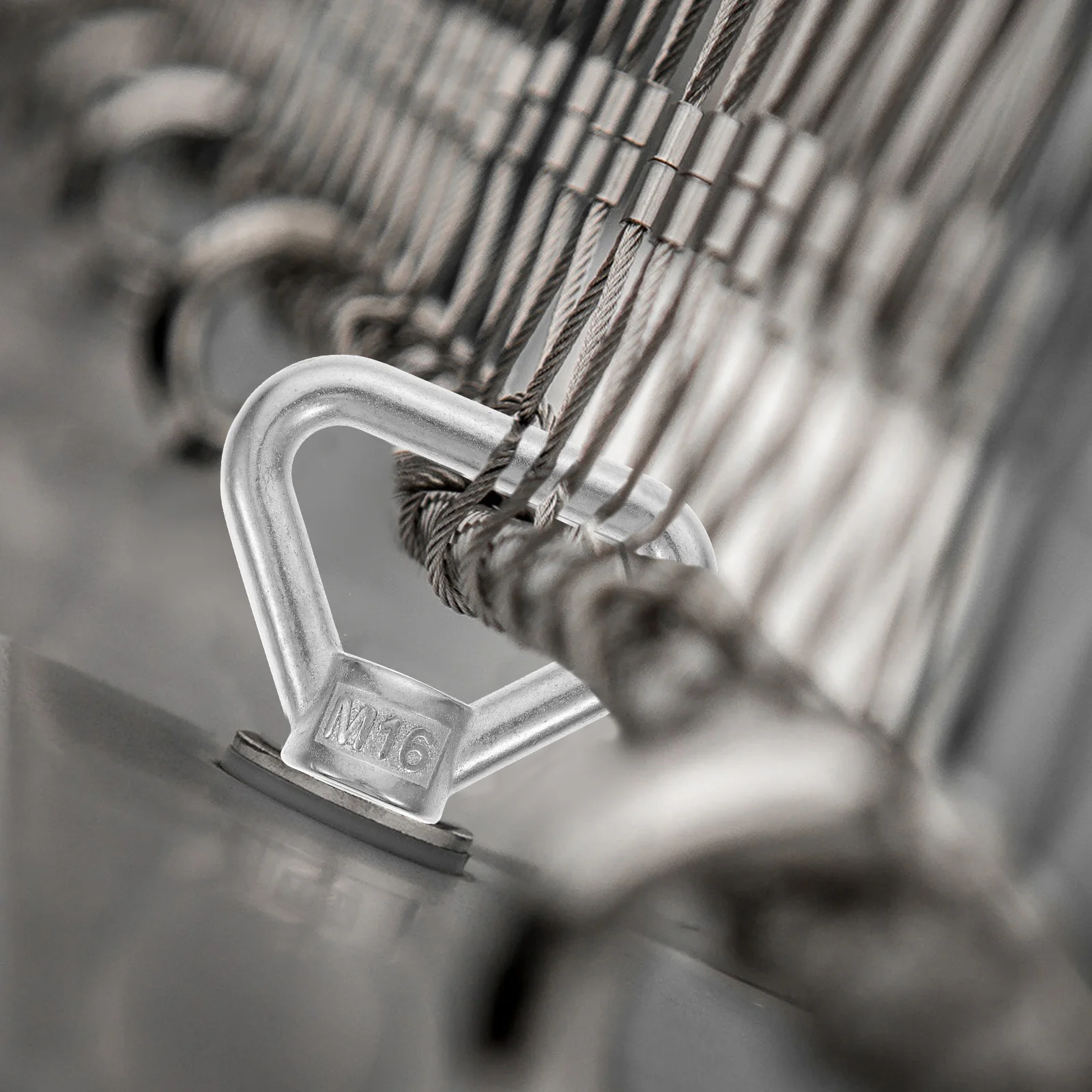 

Stainless Steel Lifting Eye Nut Triangle Heavy Duty For Roof Rack Kayak Boat Tie Down Rings 304 Hardware Fastener