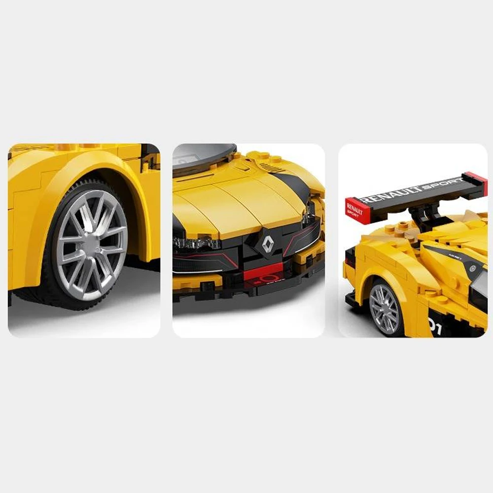 C51094-C51095 Blocchi di costruzione per auto da corsa di velocità Technik RC Speed Supercar Kit modello di veicolo sportivo Giocattoli creativi Ragazzi Adulti Regalo