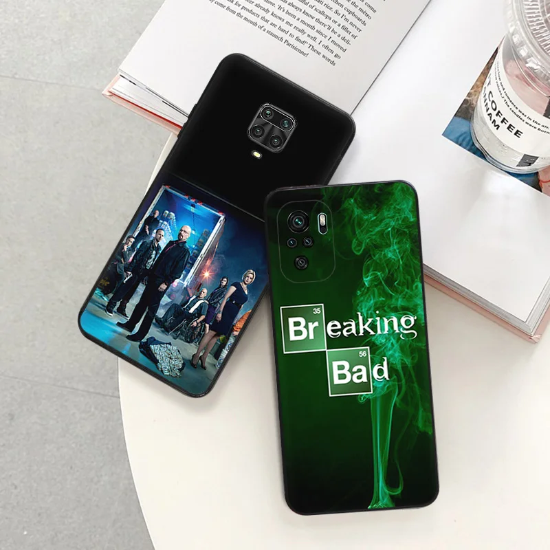 Anti-Drop Phone Case for Redmi A3 13 9 9A 9I 9C 9T 9A 10C 10T Note 10 9s 8 8t 7 Pro 10s Lite 4G Power Breaking Bad Soft Cover