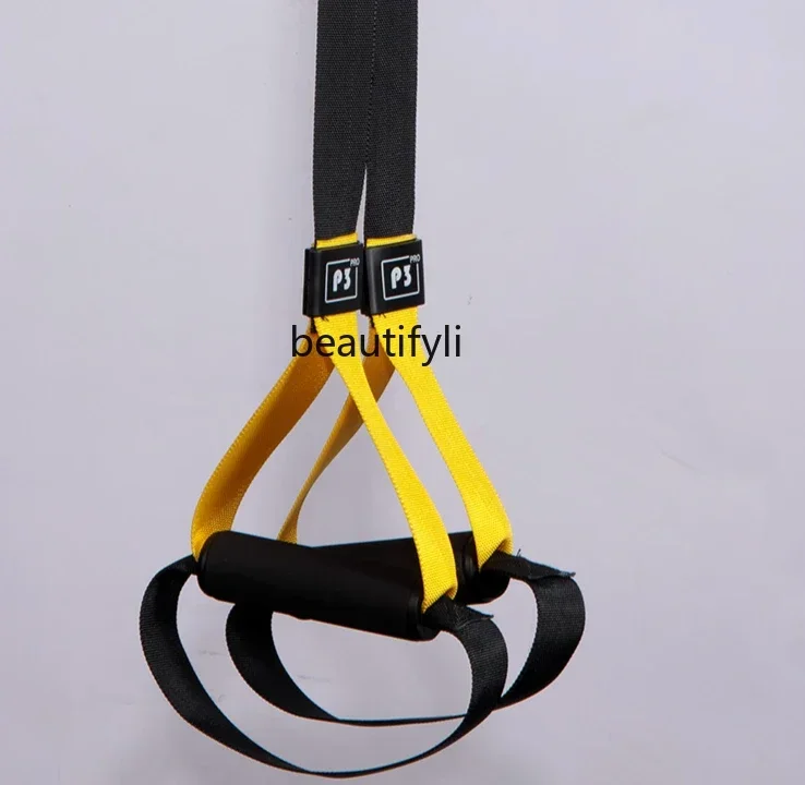 A49 Suspended training belt, household multi-functional tension rope, fitness elastic belt, abdominal hip pull device