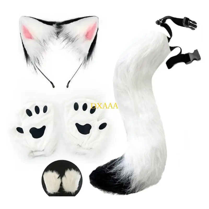 DXAA أحذية جميلة من الصوف خطة مفصلة ملابس مريحة متعددة الاستخدام بالإضافة إلى مواد حفلات الهالوين