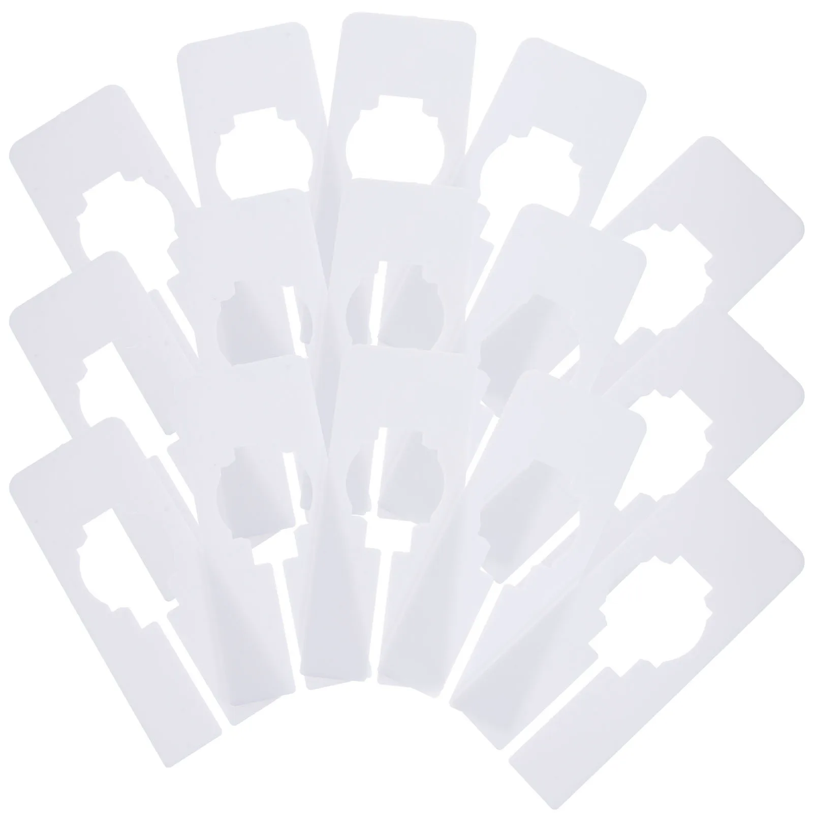 

15Pcs Clothing Size Dividers ABS Plastic Closet Hanger Separators for Home Store Clothing Racks Convenient Closet Organizers