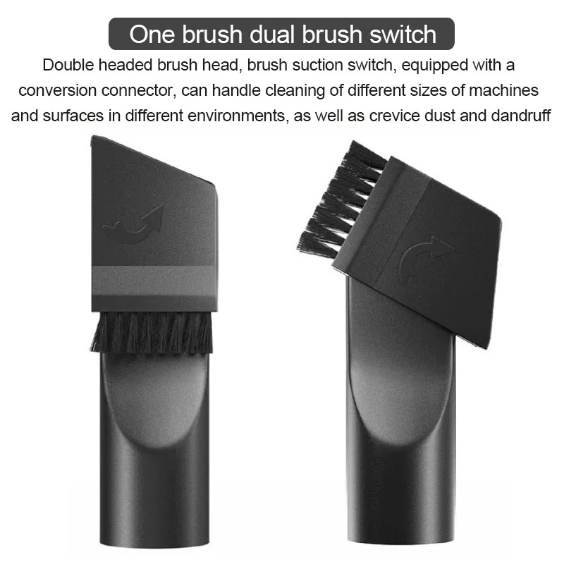 6 قطعة/1 قطعة فوهة رأس الفرشاة مع 32/35 مللي متر محول قطع الغيار شق مجمع الغبار مكنسة كهربائية استبدال مرفق #3