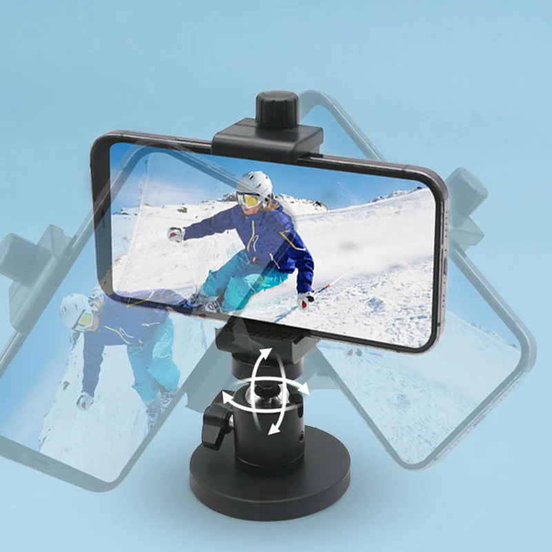 Magnetic Phone Holder Stand for Video Shooting Magnet Smartphone Cellphone Mount Bracket for Vlog Mobile Phone Support for Photo