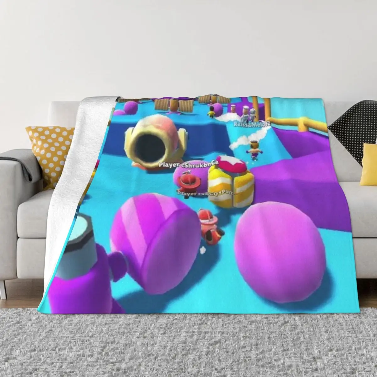 

Игра Stumbles Guys 002337, одеяло, одеяло, подарок на день рождения, одеяло для дивана-кровати, одеяло для дома и украшения