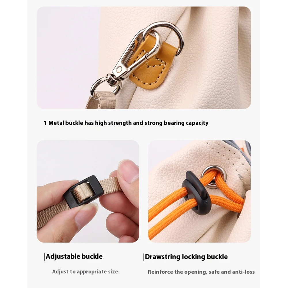 Insta360 Go Ultra、DJI OSMO 360、GoProアクションカメラ対応、DIYファッションレザーショルダーバッグ、ユニバーサル収納バッグ