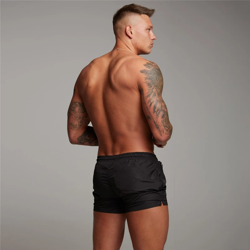 Gyms Fitness Breathable Beach Shorts Summer Cool Quick Dry Training Basketball Pants Mens Casual Bodybuilding Muscle Short Pants