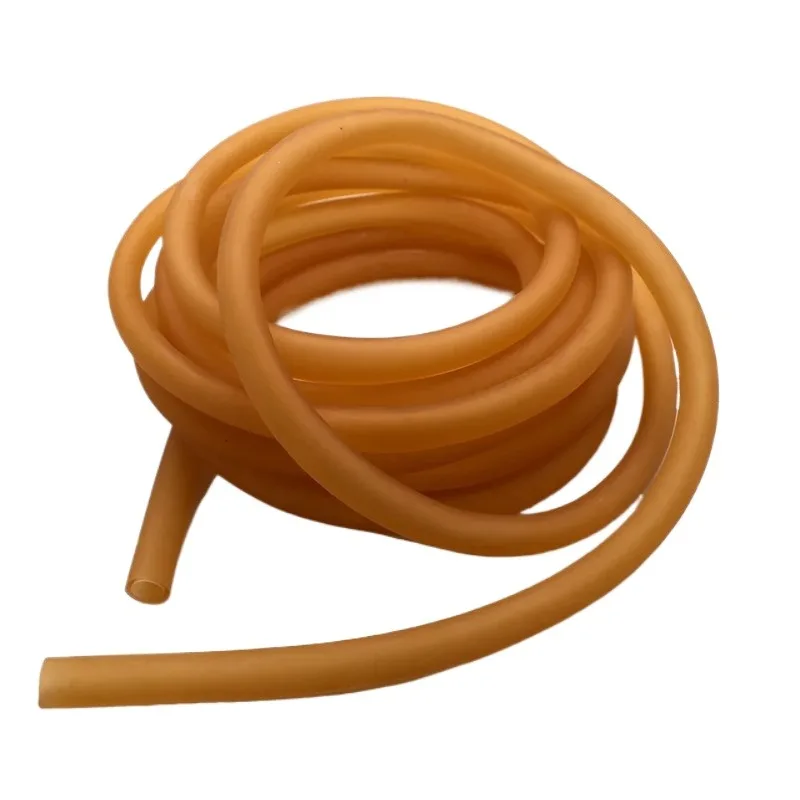 Natural Latex Slingshots Rubber Tube 1/2/3M for Hunting Shooting 6x9mm Diameter High Elastic Tubing Band Accessories Wholesale