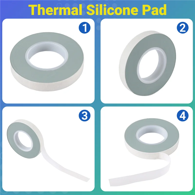 A92Z AFC Thermal Insualtion Silikon-Bonding-Gummiband für flexible LCD-Modulplatine