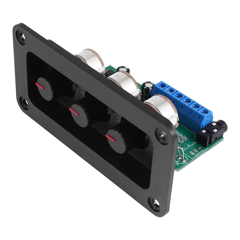 

Digital Power Amplifier Board Stereo Amp NS4110B Sound Amplifier 2X20W HIFI Amplificador Treble Bass Tone, With Panel