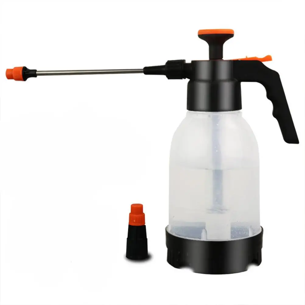 Botella pulverizadora de presión de aire Manual, regadera de jardín, pulverizador de plantas, Material plástico duradero, práctico y seguro