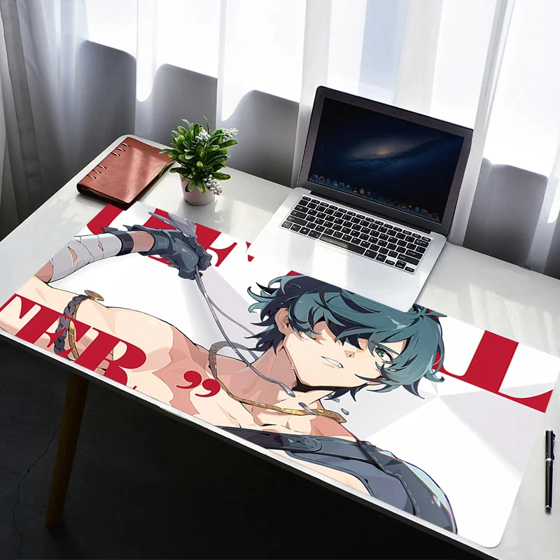 

Mouse Pad Computer Gamer PC Accessories Zenless Zone Zero Lighter Rubber Non Slip Desk Mat HD Mousepad Laptop Gamer Keyboard Pad