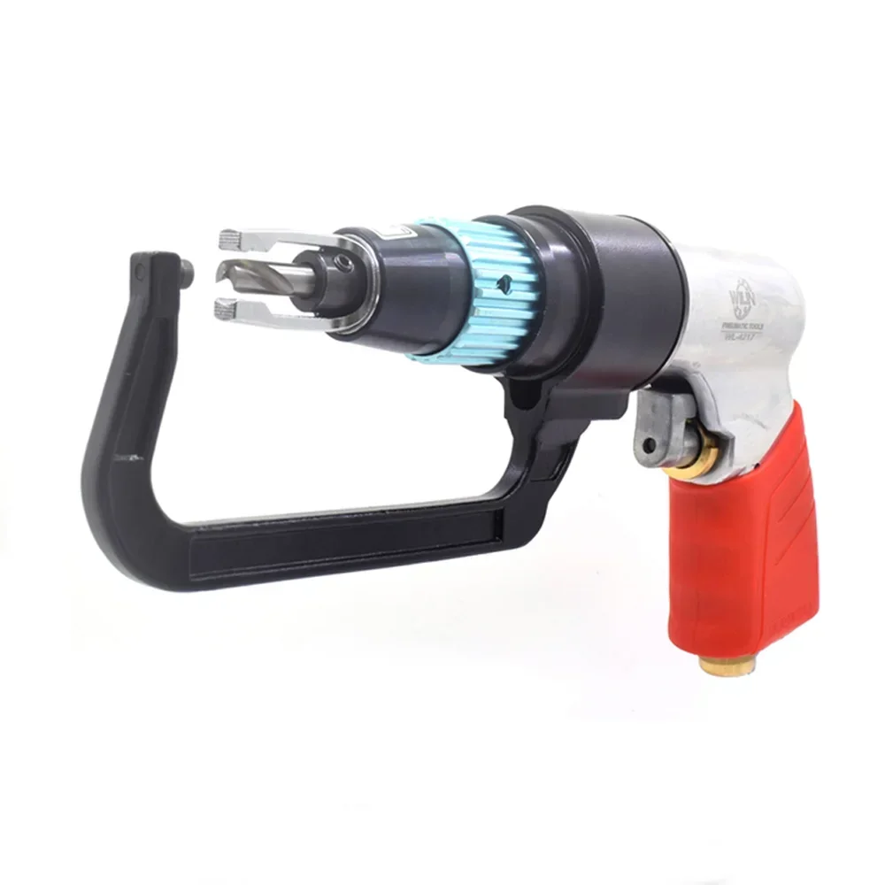 Air Spot Weld Drill Pneumatic Sheet Metal Drill for Remover Dent Fix W/Hook Drills With 5/16 1/4 Inch Bits for Car Welding Spot