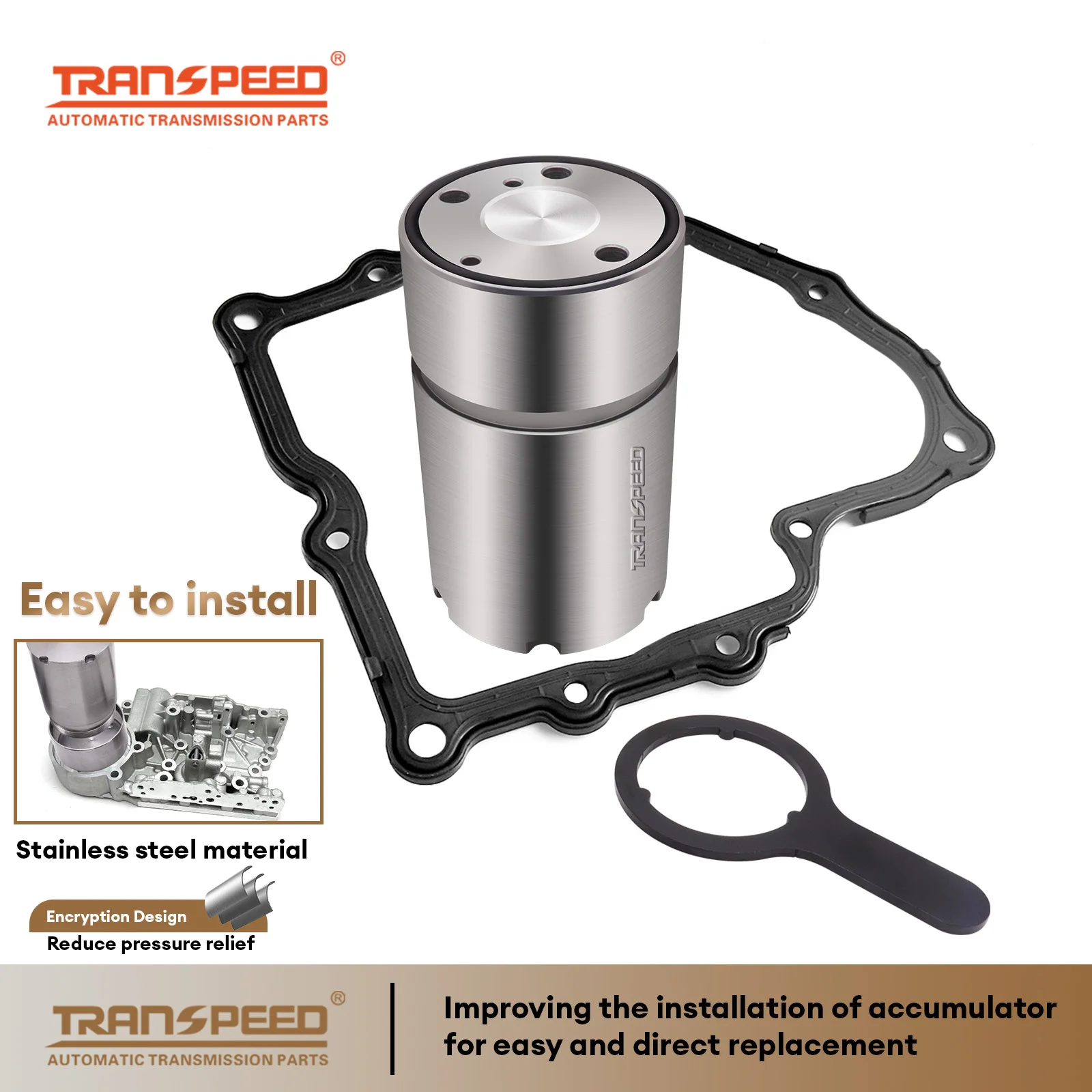 TRANSPEED DQ200 0AM Kit de réparation mécatronique d'accumulateur de corps de Valve de Transmission DSG 7 vitesses améliore pour VW Audi Volkswagen SKODA