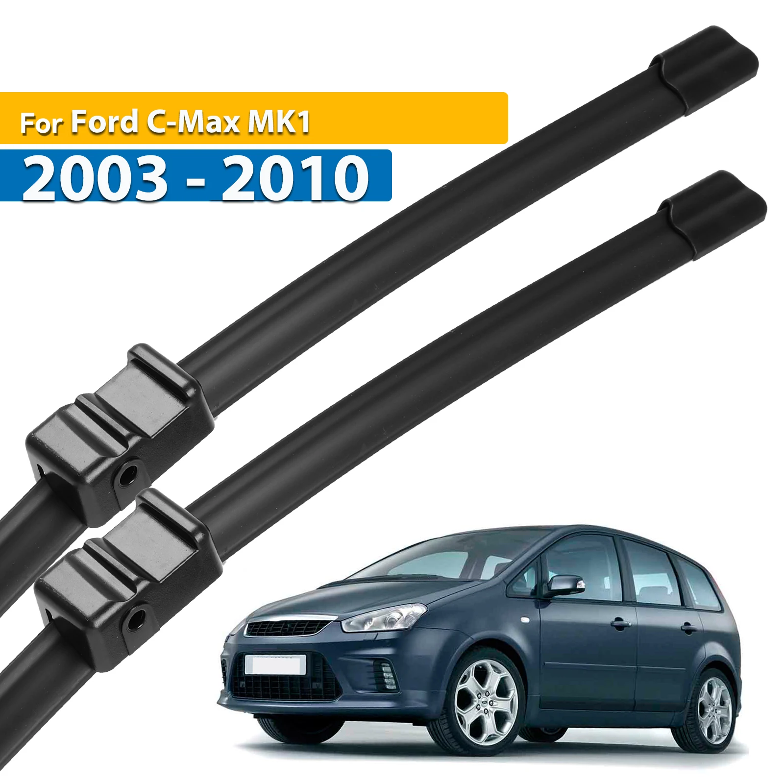 

Erick's Wiper LHD Front Wiper Blades For Ford C-Max MK1 2003 - 2010 Windshield Windscreen Clean Window Car Rain Brushes 26"+19"